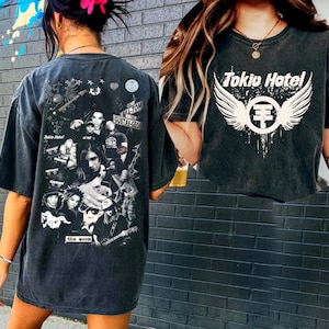 Tokio Hotel shirt, Tokio Music Shirt, Tokoi 2side world tour 2023 Merch, 90s Vintage , Tokio Hotel Gift for Men Women Unisex T-Shirt