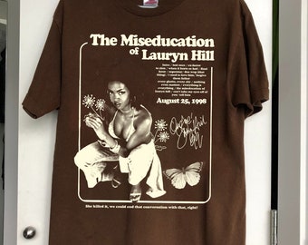 Lauryn Hill Retro Graphic T-shirt, the Miseducation of