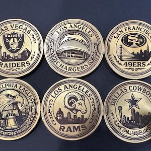 Football inspired Collectible coin