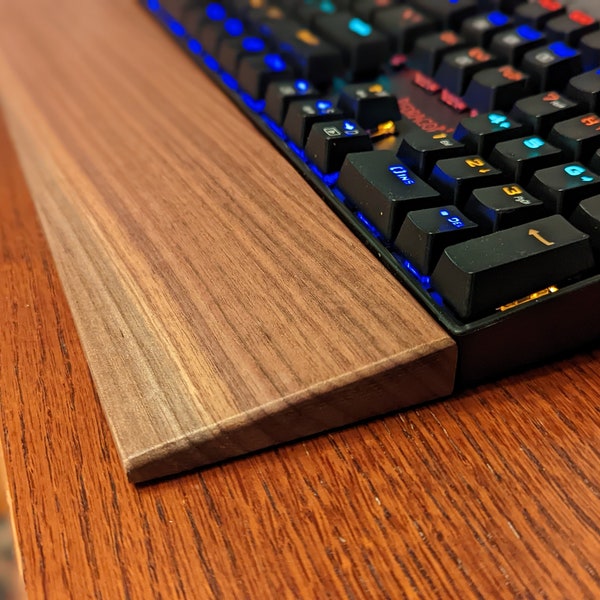 Wood Keyboard Wrist Rest