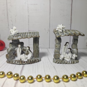Szopki / Szopki z porcelany i kamionki / Boże Narodzenie / Porcelana dekoracyjna / Kolekcja szopek / Ręcznie robione