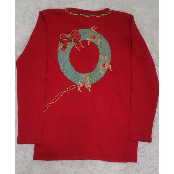 Storybook Knits Cardigan Sweater Christmas Holida… - image 6