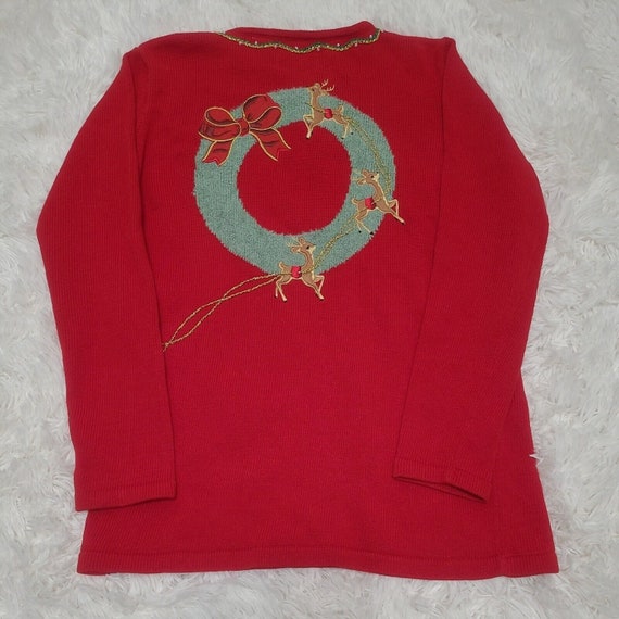 Storybook Knits Cardigan Sweater Christmas Holida… - image 2