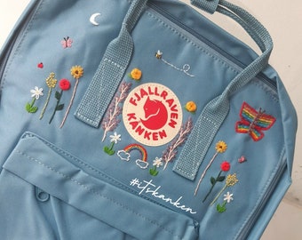Fjällräven Kanken Embroidery Custom Backpack Adore This