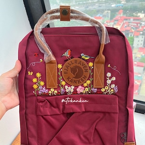 Kanken Backpack Embroidery Etsy Singapore