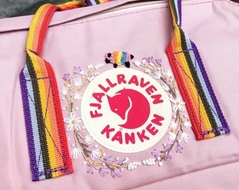 Fjallraven Kanken Embroidery Custom Backpack A Play