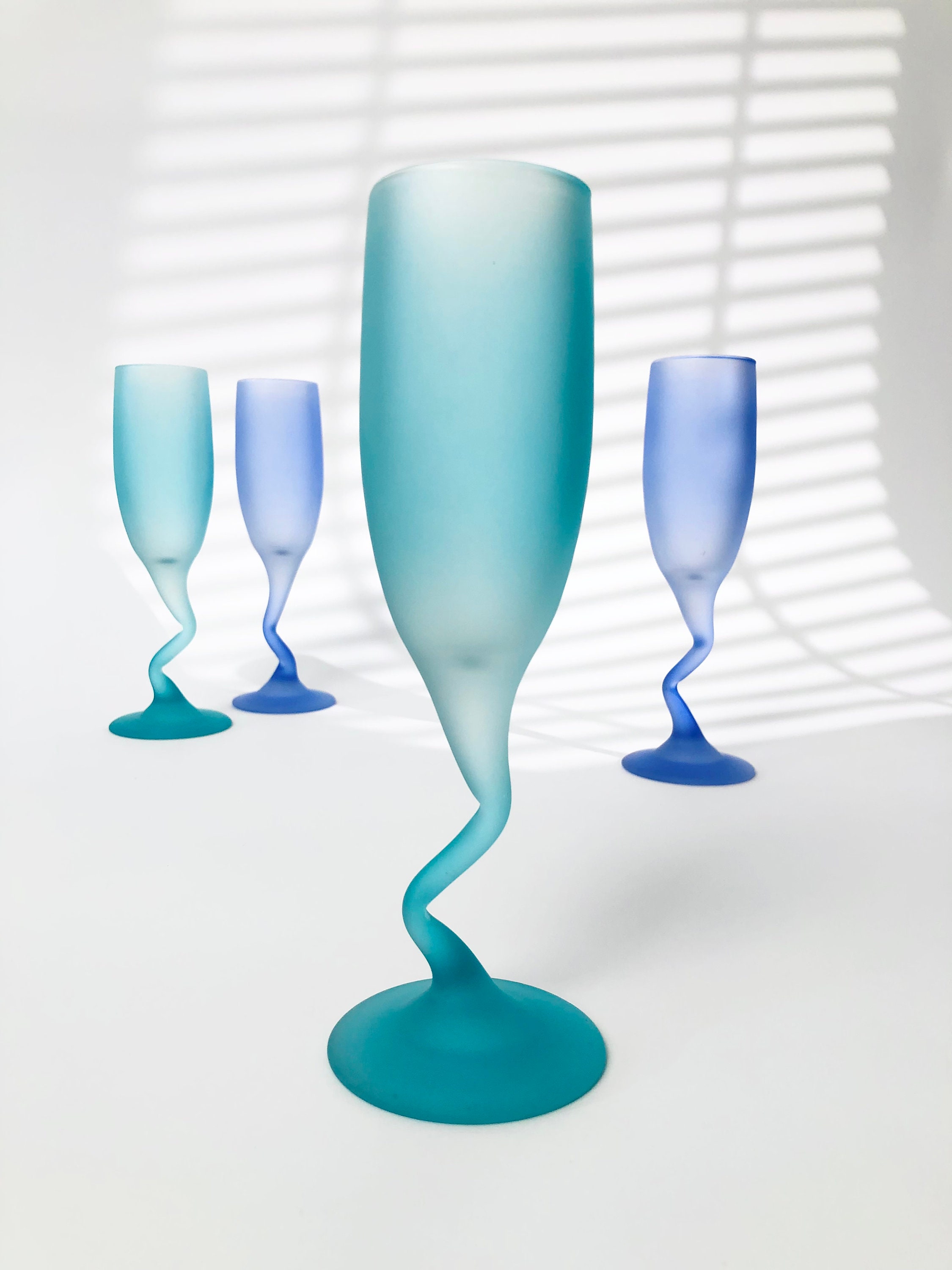 Pop Art Cocktail Glasses Set of 2