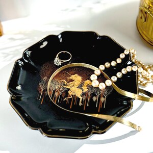 置物  GOLD DISH Japanese Gold Dish - Etsy Canada