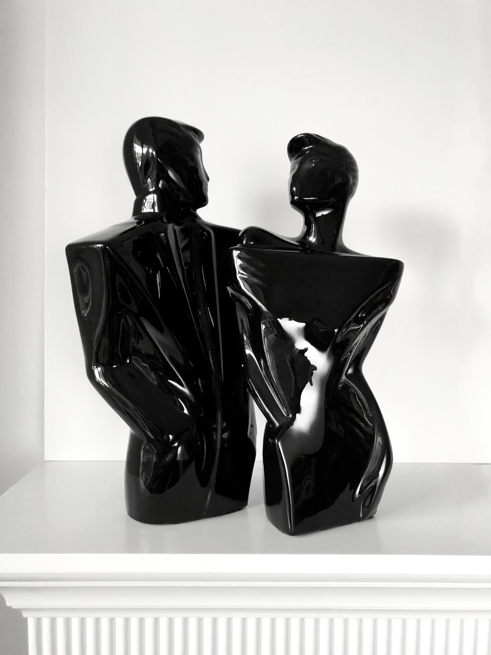 洋書 SCULPTURE Vintage Star Gazer Bust Austin Prod 1980 Art Deco Modern