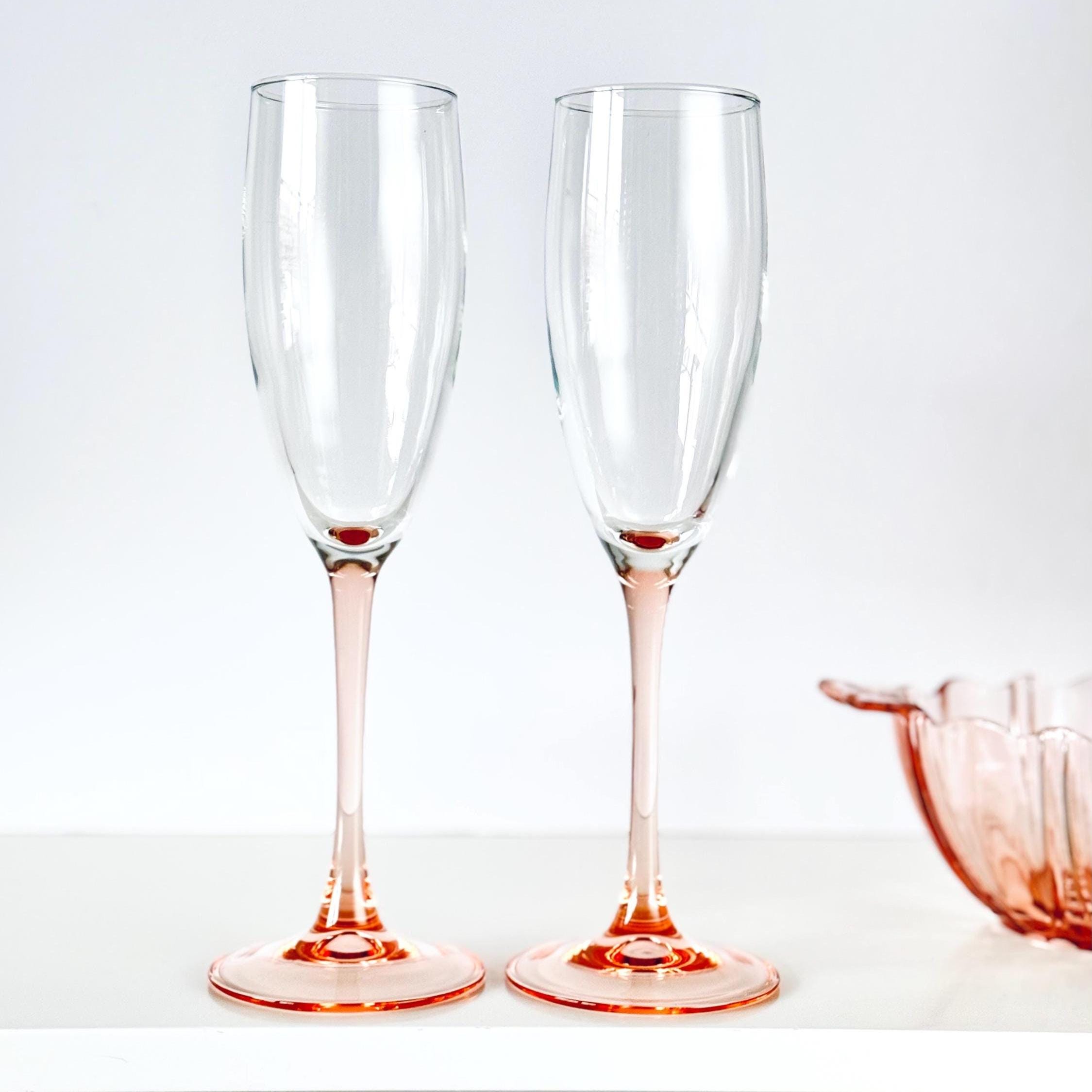 1980s Pink Glassware - Etsy