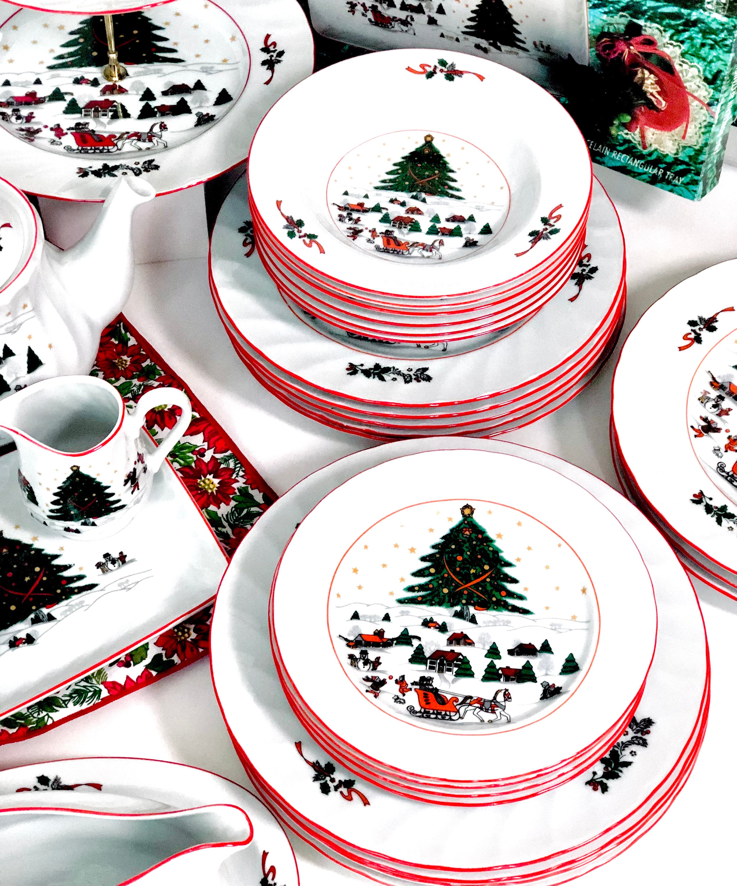 Royal Heritage Collection Replacement Dishes holiday Joy Christmas