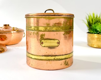 Pot à Miel Vintage En Faïence Barbotine - Forme Ruche Jaune, Années 60/70