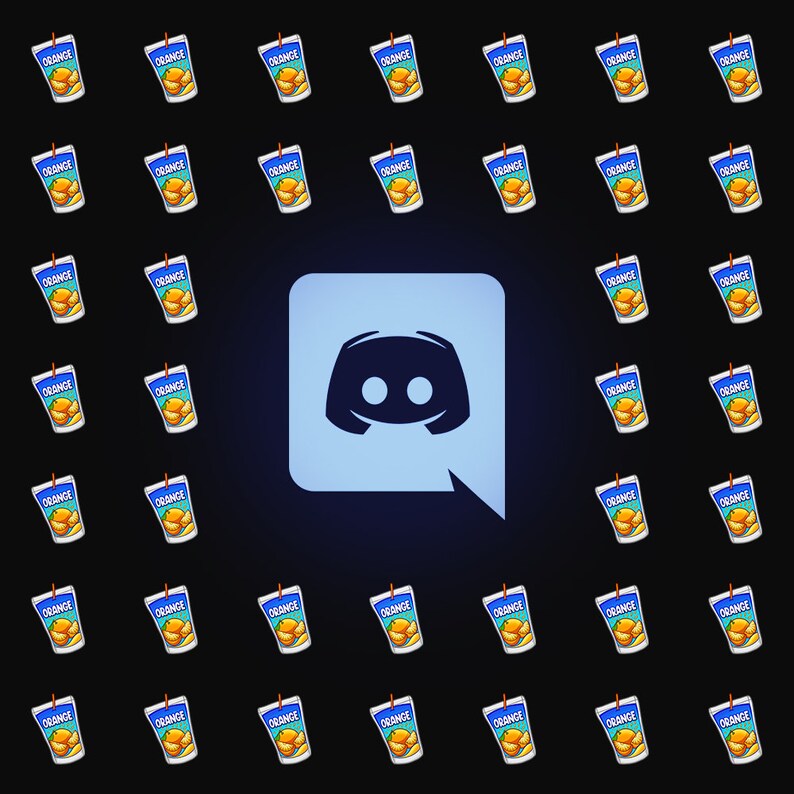 Orange Juice Emote Twitch Sub Emotes Discord Youtube and Etsy