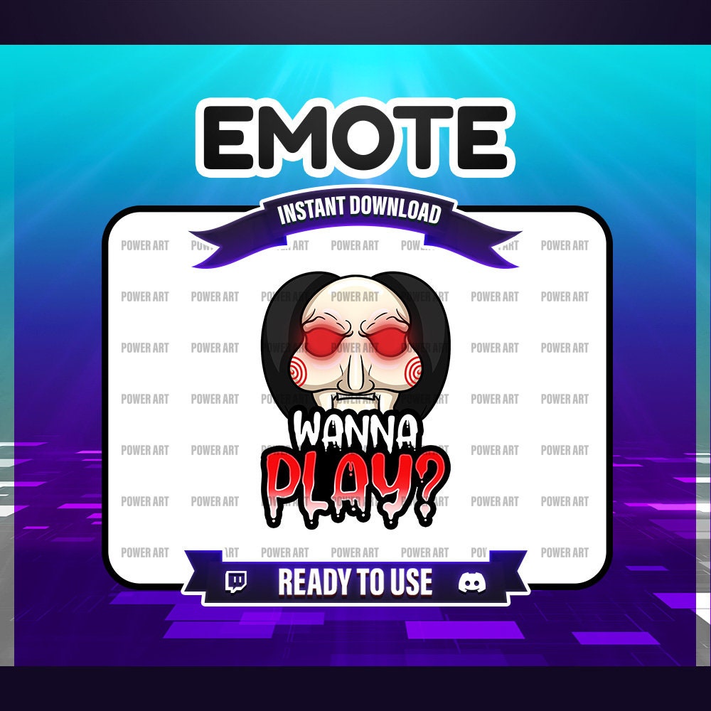 Digital Michael Myers Emote Discord Twitch Sub Emotes Youtube and