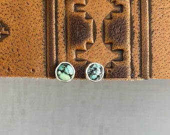 Blue Moon Turquoise Studs