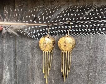 Infinity Fringe Earrings