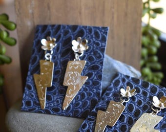 The Electric Cowgirl Sterling Silver Earrings