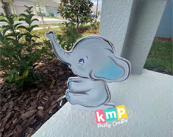 Elefante Standee Prop Decoraciones para fiestas