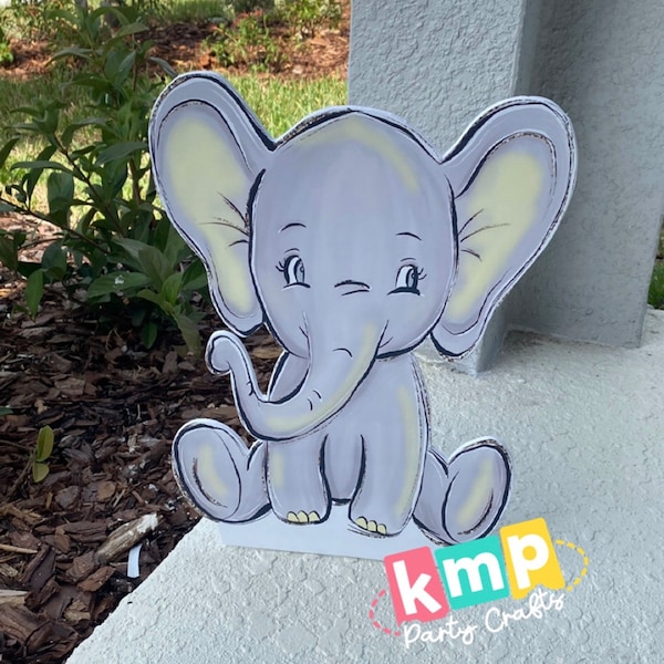 Elephant Standee Prop Party Decorations