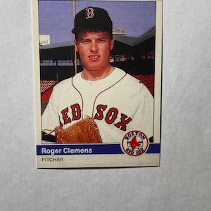 Roger Clemens Rookie - Etsy