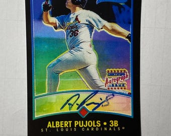 Albert Pujols Rookie Reprint card
