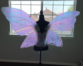 The Aurelian: Monarch Butterfly Inspired Steel Fairy Wings