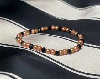 FALL Pearl Bracelet | bracelets for women, gift for her girlfriend, pearl jewelry, crytals, gold pearls