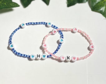 CUSTOM Beaded Bracelet | custom bracelets women, bracelets for women, personalized bracelets, gift for her, friendship bracelets, kpop