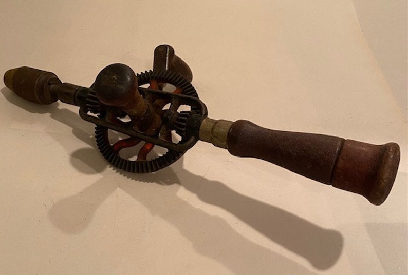 Antique Millers Falls Hand Drill Etsy