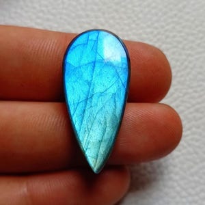 Blue Labradorite Mix Shape Cabochons ~ 60Pcs Lot Blue Flashy Wholesale Gemstone  Labradorite Lot ~ Natural Labradorite For Making Jewelry..