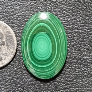 Natural Malachite  AAA + Malachite Cabochon For Making Jewelry 32x22x4 MM Size.