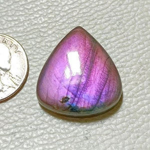 Best Quality Multi Purple Labradorite Gemstone, Pair Shape Labradorite Gemstone , Natural Labradorite Cabochon, Size:- 30x27x6 MM !!!