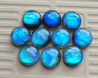 5-30 mm überwältigend AAA Labradorit Cabochon, flache Rückseite, Cab 5,6,7,8,9,10,11,12,13,14,15,16,17,18,19,20,25 ,30 mm Größen!!!