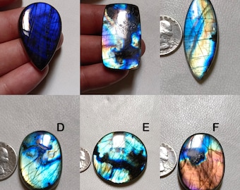 Pierres précieuses de labradorite de la meilleure qualité, cabochon de labradorite poli à la main en gros, cabochon de pierres précieuses de labradorite en vrac !!!