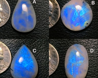 Super Flashy Rainbow Moonstone Cabochon, Best Quality Hand Made Mix Shape And Size Moonstone Gemstone For Making Jewelry !!!