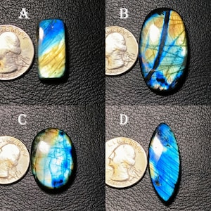 Labradorite Stone - Labradorite Gemstone - Blue Labradorite - Natural Gemstone - Healing Crystals - Gemsforsale