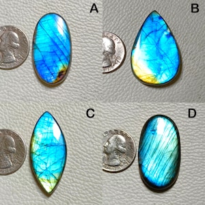 Natural Labradorite Cabochon, Oval Pear Shape Labradorite Cabochon Fireplay Flashy Labradorite Gemstone Multi Fire Labradorite Gemstone