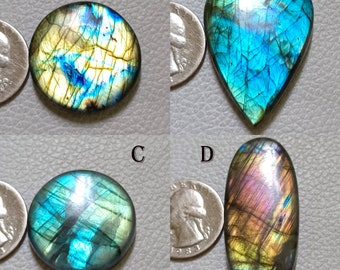 Natural LABRADORITE CABOCHON Multifire wholesale Labradorite Gemstone lot AAA quality Mix Size Labradorite Stone, Labradorite lot