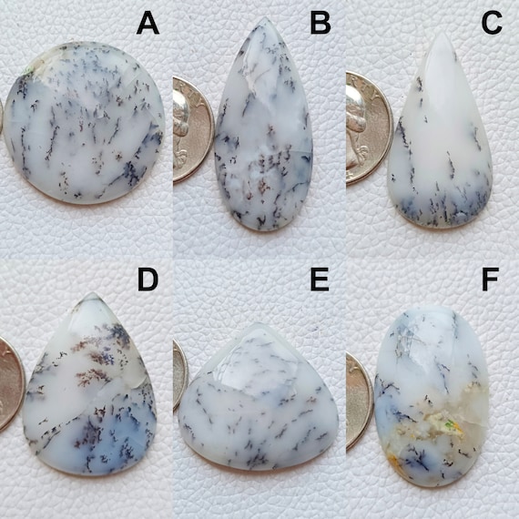 Natural Dendrite Agate gemstone!! Handmade Dendrite Cabochon, Excellent Dendrite Opal loose gemstone For Jewelry making