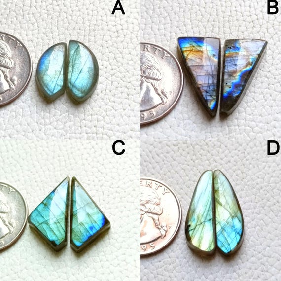 Labradorite best quality purple flashy fire gemstone wholesale labradorite handmade polished pair labradorite super flashy purple