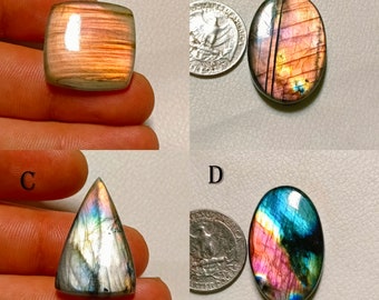 AAA Labradorite, Flashy Labradorite, Labradorite, Natural Labradorite, Labradorite Gemstone, multi Labradorite, Labradorite Cabochon.