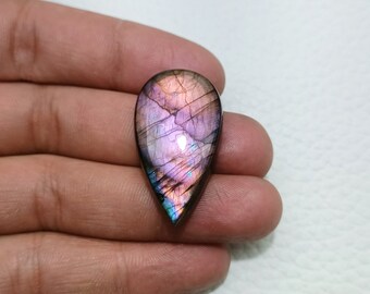 Details About 100 Natural Purple Flashing Labradorite Cabochon Quality Loose Gemstones Ms 12 Loose Diamonds Gemstones Loose Gemstones