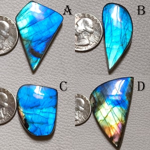 Natural blue LABRADORITE CABOCHON Multifire wholesale Labradorite Gemstone lot AAA+ quality Mix Size Labradorite Stone, Labradorite lot