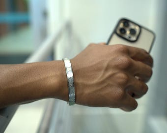römische Zahl Manschette Armband | Unisex Schmuck