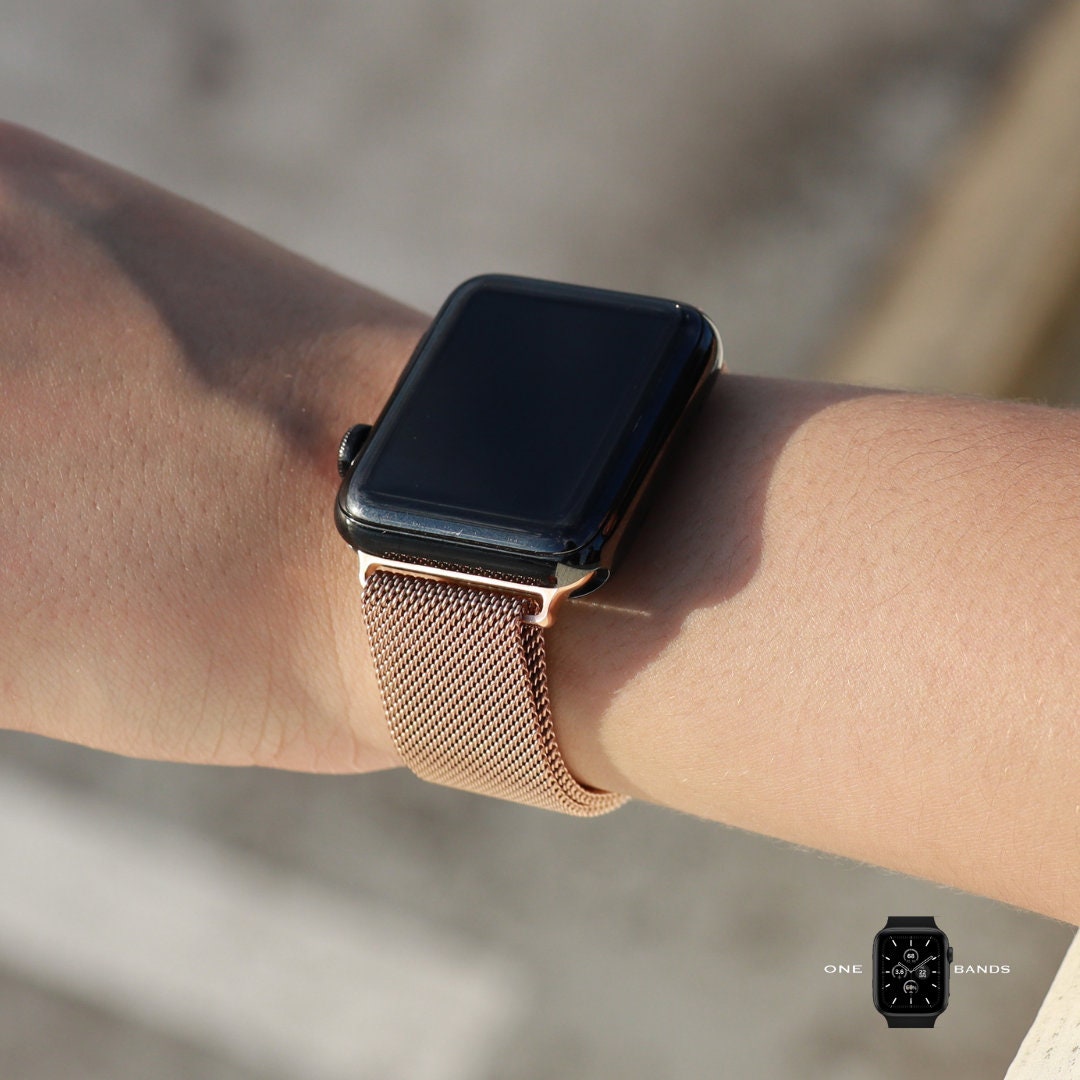 Champagne Milanese Loop Band for Apple Watch 38/40/41mm & - Etsy