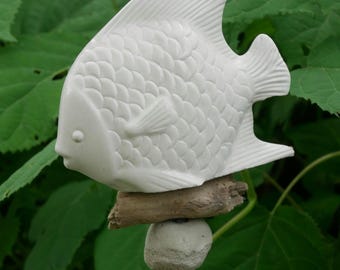Decorative fish, concrete fish, garden decoration, decoration for the garden, 100016