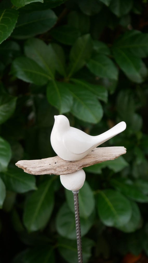 Deko Vogel, Beton Vogel, Gartendeko, Vögel für den Garten, Dekoration