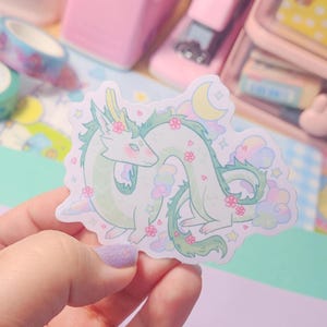 Jahr des Drachen - 3 "Glossy Vinyl Sticker