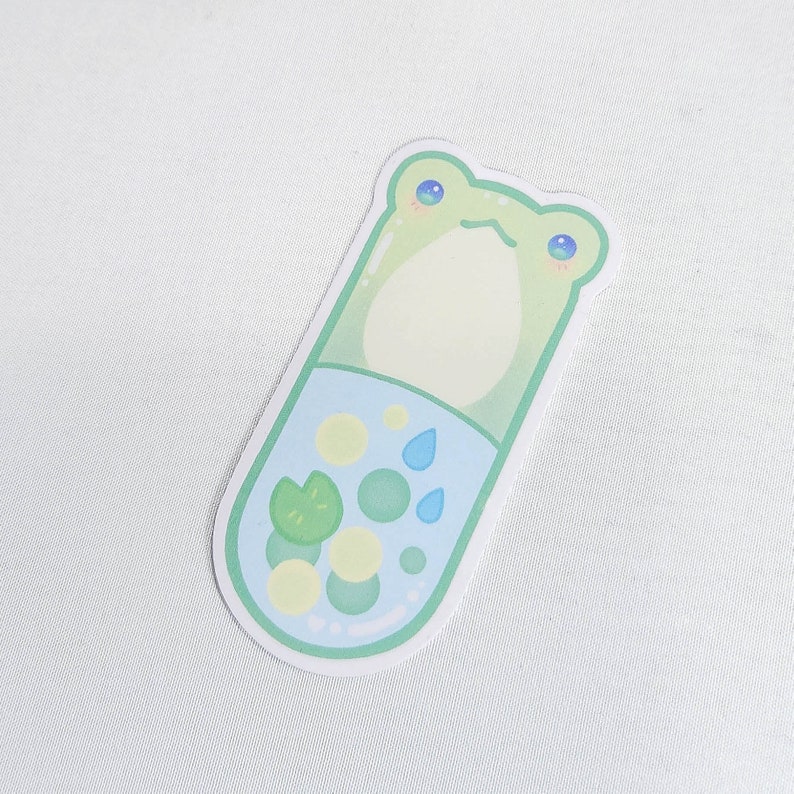Capsule Sticker Kawaii Medication Capsules - 3