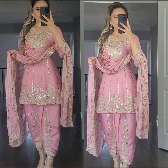 Buy Femeone Women Pink Cotton Princess Cut A line Kurti - XL Online at Best  Prices in India - JioMart.